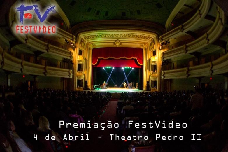 Theatro Pedro II será palco da grande noite de premiação do FestVideo