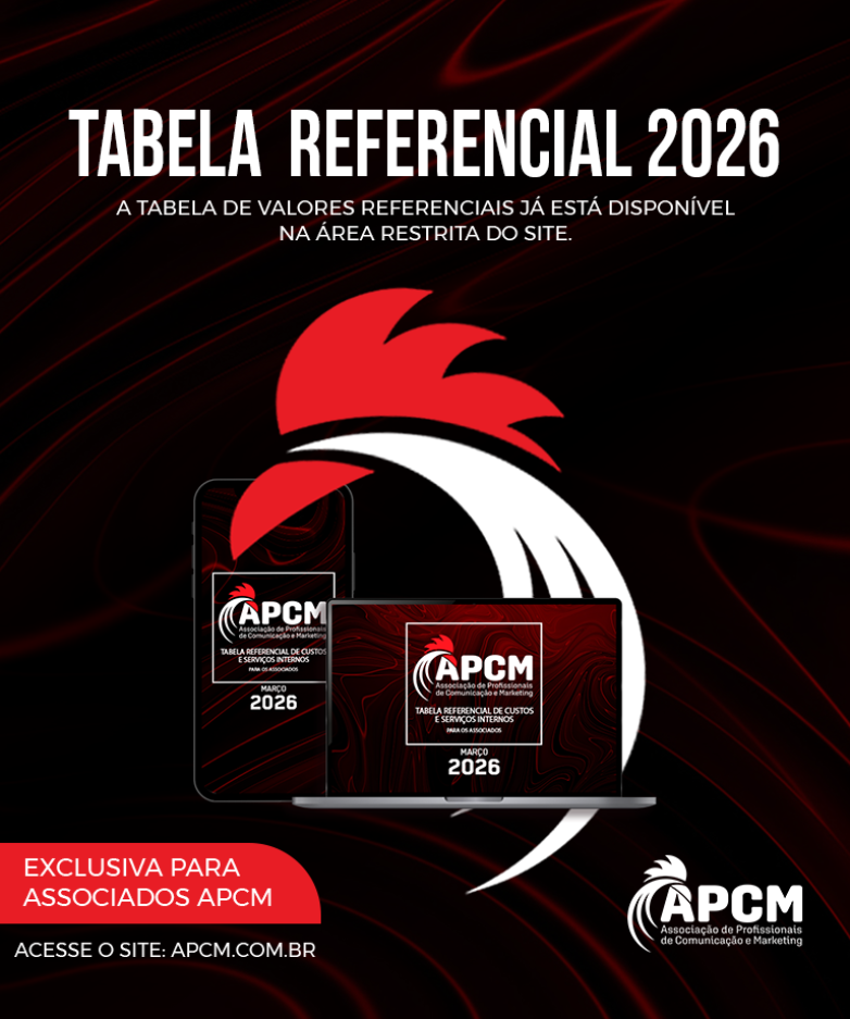 A tabela referencial 2026 para associados APCM já está disponível no site
