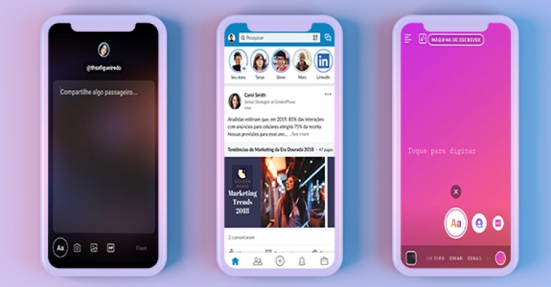 Formato Stories conquista todas as redes sociais
