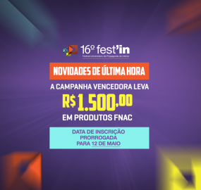 Concurso Social Festin. Inscrições até 12 de maio