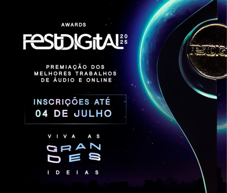  FestDigital 2025 recebe inscrições de produções em áudio e online