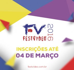 Inscrições para o FestVídeo 2016 vão até dia 4 de março.