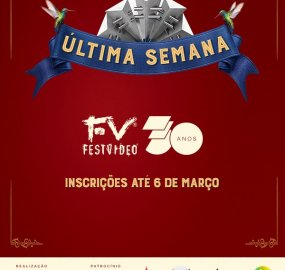 Última semana para inscrever suas peças no maior festival de vídeo publicitário do interior